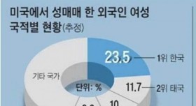 미국 성매매 외국인 여성 국적별 현황