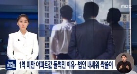 투기몰린 1억 이하 아파트